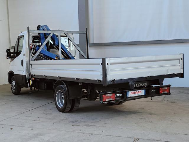 IVECO Daily 35C14 BTor 2.3 HPT PL Gru + Cassone Fisso Immagine 3