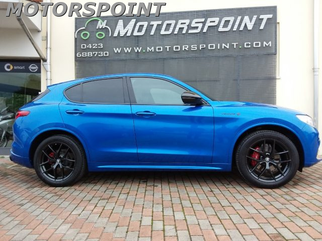 alfa romeo stelvio 2.0 turbo 280cv q4 veloce t blu misano