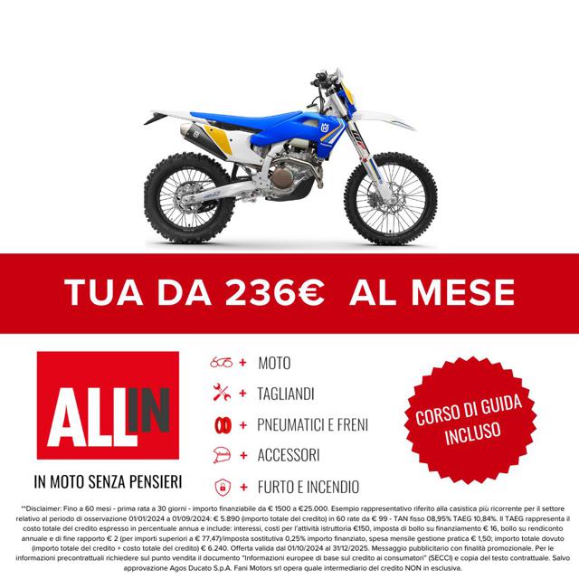 HUSQVARNA FE 501 FE 501 HERITAGE Immagine 1