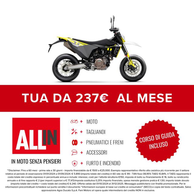 HUSQVARNA 701 Supermoto 701 SUPERMOTO Immagine 1