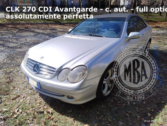 MERCEDES-BENZ CLK 270 CDI Avantgarde Autom. full optionals perfetta Immagine 0