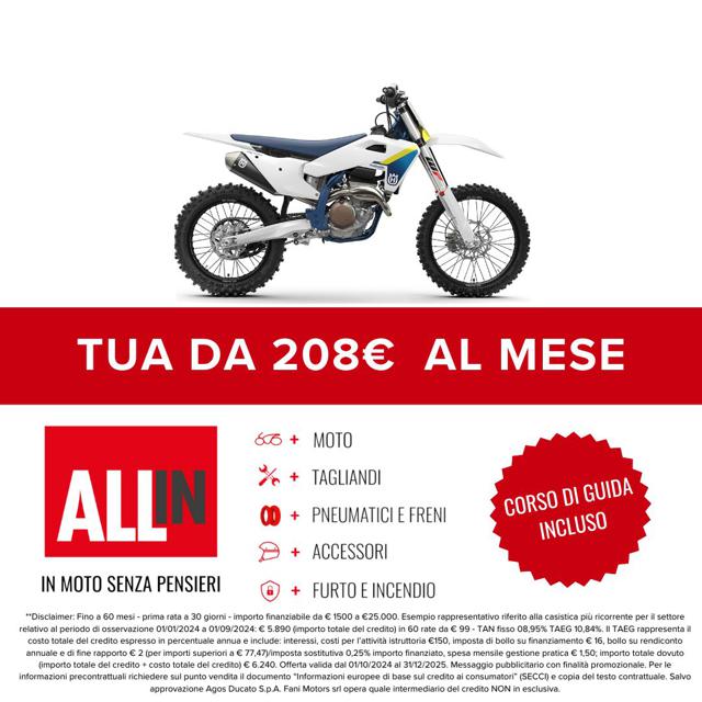 HUSQVARNA FC 250 FC 250 MY 2025 Immagine 1