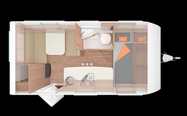 WEINSBERG  CARAONE 420 QD WEINSBERG  CARAVAN NUOVA  4 P Immagine 3