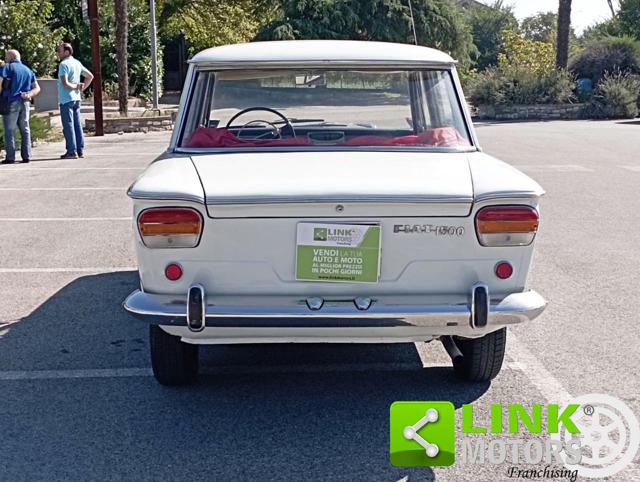 FIAT 1500 C 1966 TARGHE ORIGINALI Immagine 4