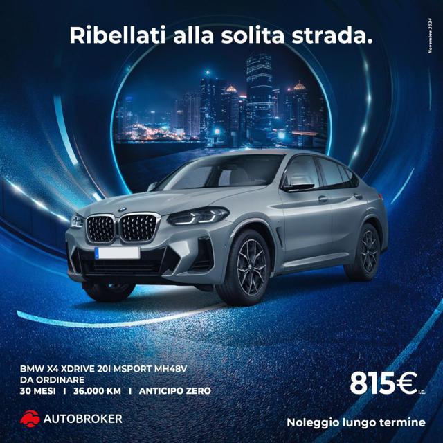 BMW X4 xDrive20i 48V Msport Immagine 0