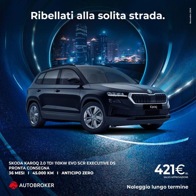 SKODA Karoq 2.0 TDI EVO SCR 115 CV DSG Executive Immagine 0