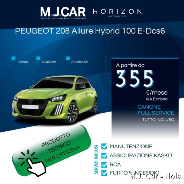 PEUGEOT 208 PureTech 100 Stop&Start 5 porte Allure ---OFFICINA Immagine 0