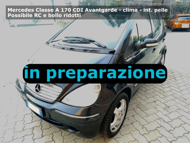 mercedes-benz a 170 cdi avantgarde c.manuale - int. pelle