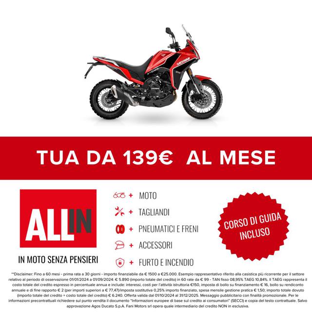 MOTO MORINI X-Cape 650 versione RAGGI Immagine 1