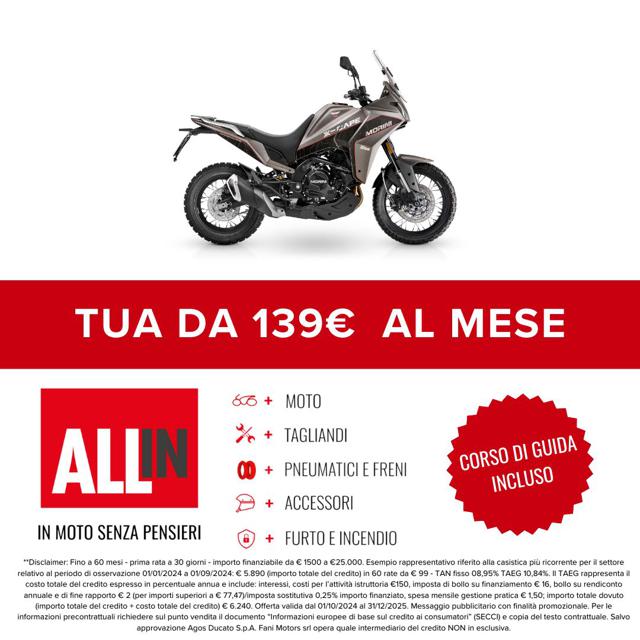 MOTO MORINI X-Cape 650 versione RAGGI Immagine 1