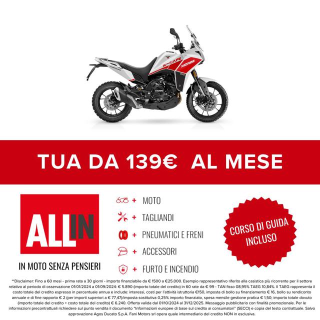 MOTO MORINI X-Cape 650 versione LEGA Immagine 1