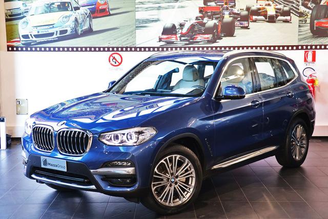 BMW X3 Phytonic Blu metallizzato