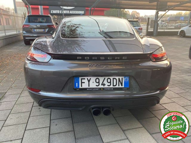 PORSCHE Cayman 718 2.0 300cv Cambio Manuale LED/BOSE/C20 Immagine 4