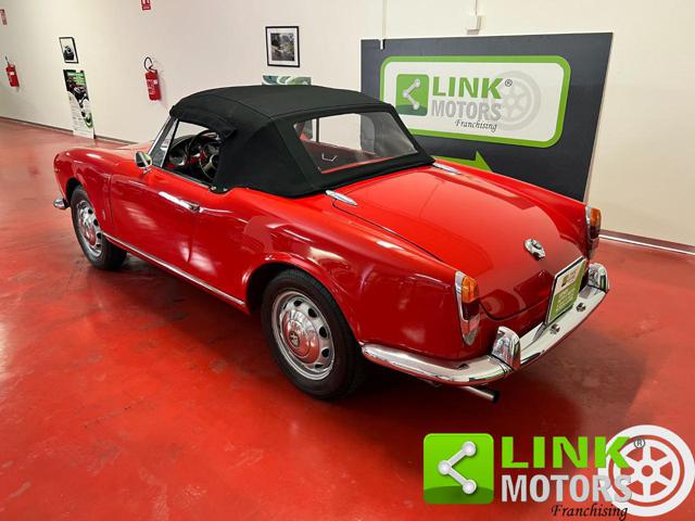 ALFA ROMEO Giulietta SPIDER 1.3 1962 - TARGA ORO con HARDTOP Immagine 3