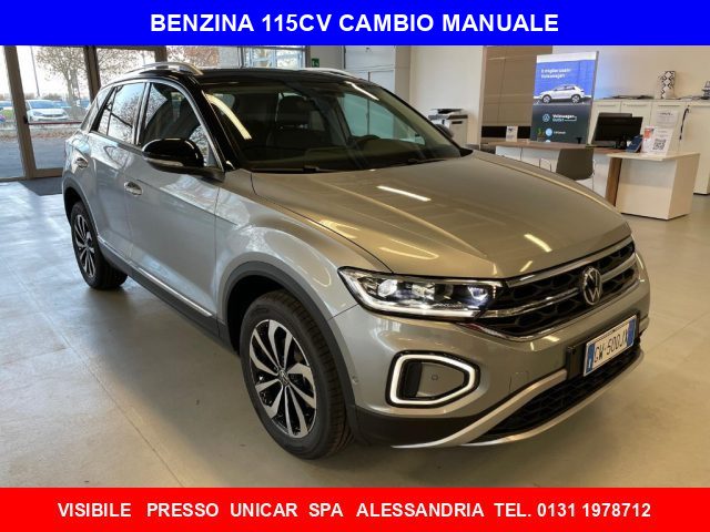 VOLKSWAGEN T-Roc 1.000 BENZINA 115cv "Style" MANUALE, KMZERO! Immagine 2