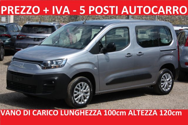 FIAT Doblo Doblò 1.5 BlueHdi 100CV Combi N1 5 POSTI AUTOCARRO Immagine 3