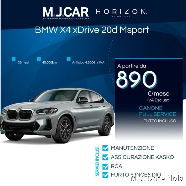 BMW X4 xDrive20d 48V Msport Immagine 0