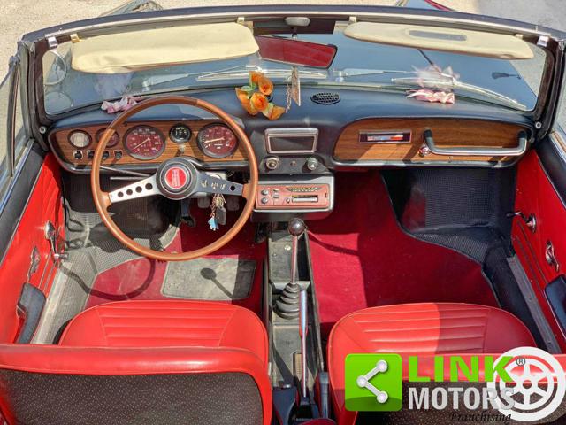 FIAT 850 SPIDER SPORT targa oro Asi Immagine 1