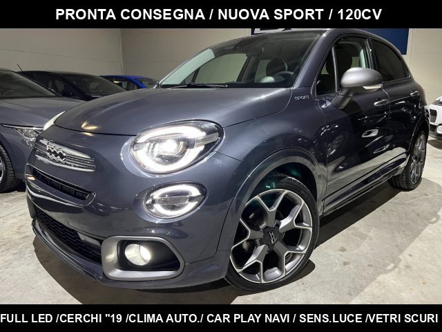 FIAT 500X 1.0 120CV Sport GPL FULL LED/C."19/OK NEOPATENTATI Immagine 0