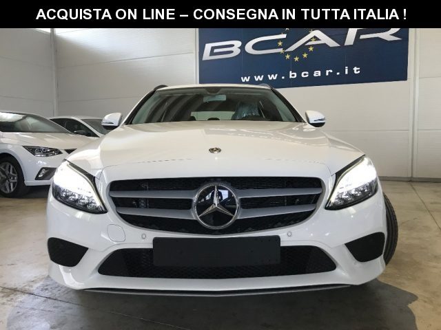 MERCEDES-BENZ C 220 d S.W. Auto Full LED/PELLE/"17 Sport/Navi+CarPLay Immagine 2