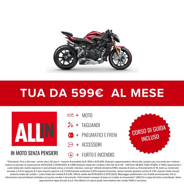 MV AGUSTA Brutale 1000 RR BRUTALE 1000 RR Immagine 1