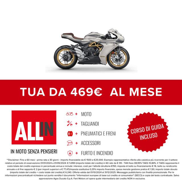 MV AGUSTA Superveloce 800 SUPERVELOCE 800 S Immagine 1