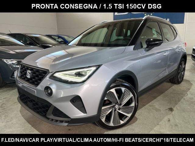 SEAT Arona 1.5 TSI DSG FR/TELECAM/PARK/VIRTUAL/FULL LED/NAVIG Immagine 0