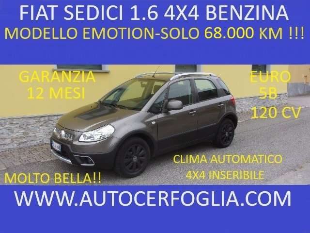 FIAT Sedici 1.6 16v Emotion 4x4 120cv-SOLO 68.000 KM!! Immagine 0