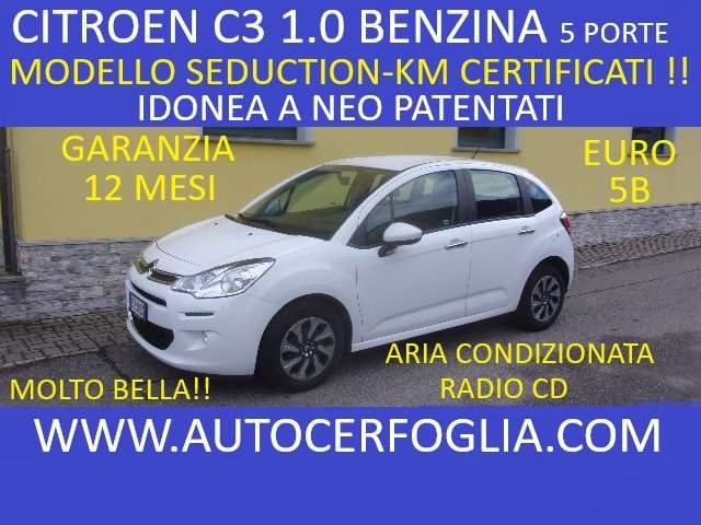 CITROEN C3 1.0 puretech Seduction 68cv-X NEO PATENTATI Immagine 0