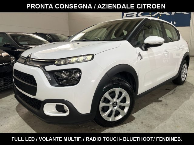 CITROEN C3 PureTech 83 CV You FULL LED/BLUETH.OK NEOPATENTATI Immagine 0