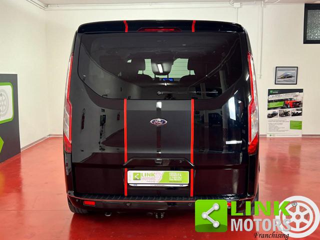 FORD Tourneo Custom 2.0 TDCi 185CV PC Titanium X Blue Hybrid GANCIO Immagine 4