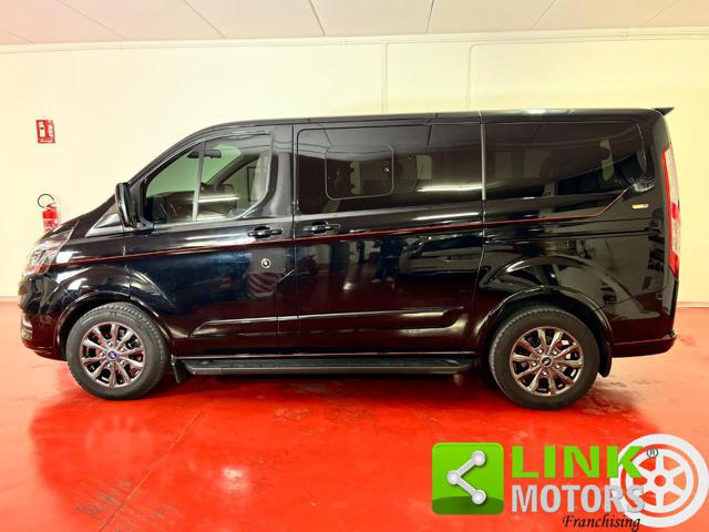 FORD Tourneo Custom 2.0 TDCi 185CV PC Titanium X Blue Hybrid GANCIO Immagine 2