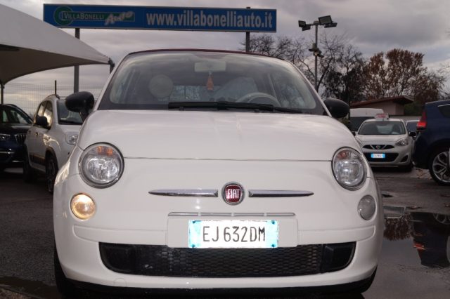 FIAT 500C C 1.2 Lounge TETTO IN TELA ROSSA Immagine 0