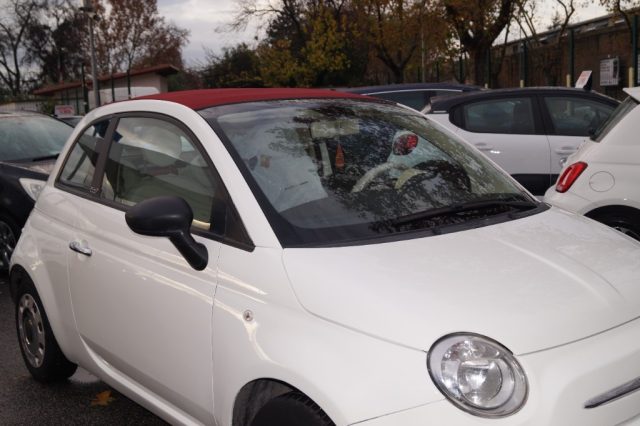 FIAT 500C C 1.2 Lounge TETTO IN TELA ROSSA Immagine 2