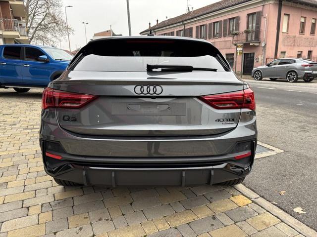 AUDI Q3 SPB SPORTBACK 40 TDI 193CV NAVI-TETTO-APP-CAM-20'' Immagine 3