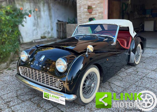 TRIUMPH TR3 A "bocca larga", Certificato di origine,  ASI Immagine 0