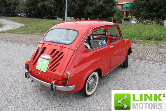 FIAT 600 D  RESTAURATA, ISCRITTA ASI Immagine 4