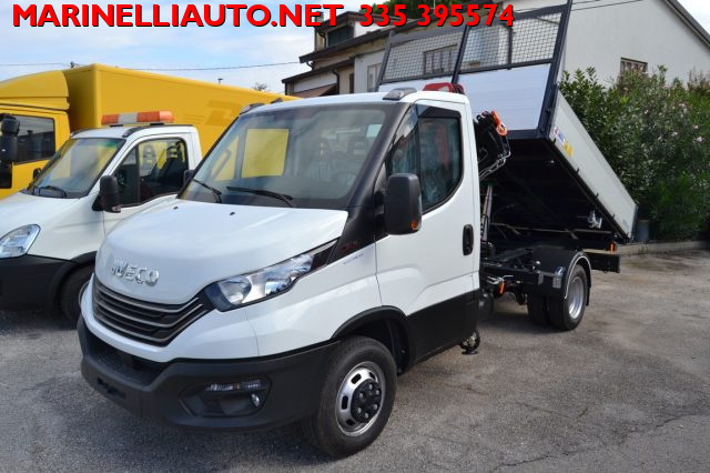 IVECO Daily MY24 35C16 3.0 GRU HC38 E RIBALTABILE GEMELLATO Immagine 1