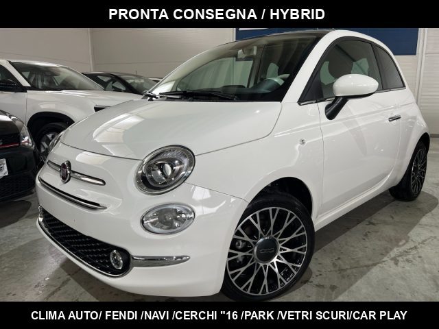 FIAT 500 1.0 Hybrid Dolcevita Clima auto/Navi/Fendi/Park/Cr Immagine 0