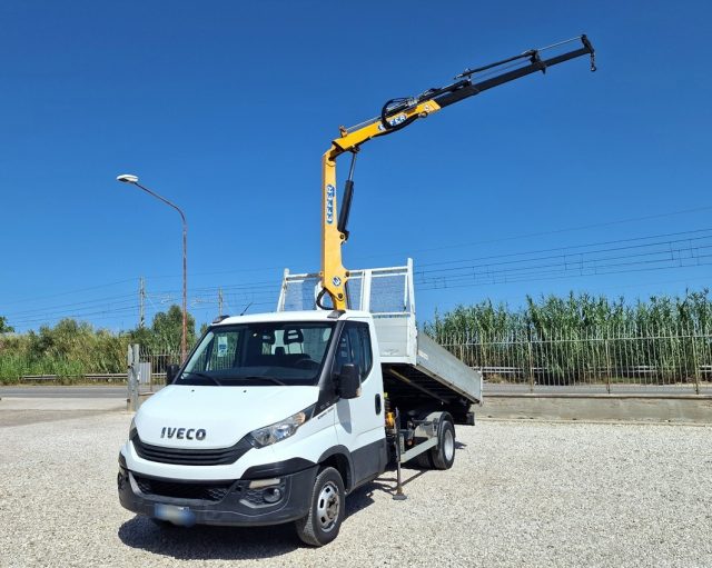 IVECO DAILY 50C15 EURO 6 GRU + RIBALTABILE Immagine 0