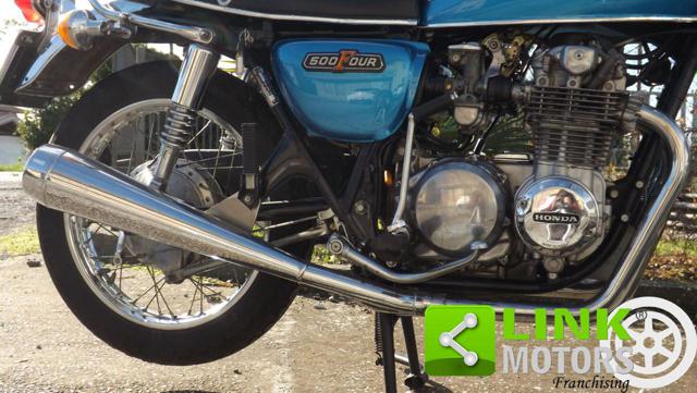 HONDA CB 500 (1975 - 80) CB 500 anno 1978 targa e libretto originale Immagine 4