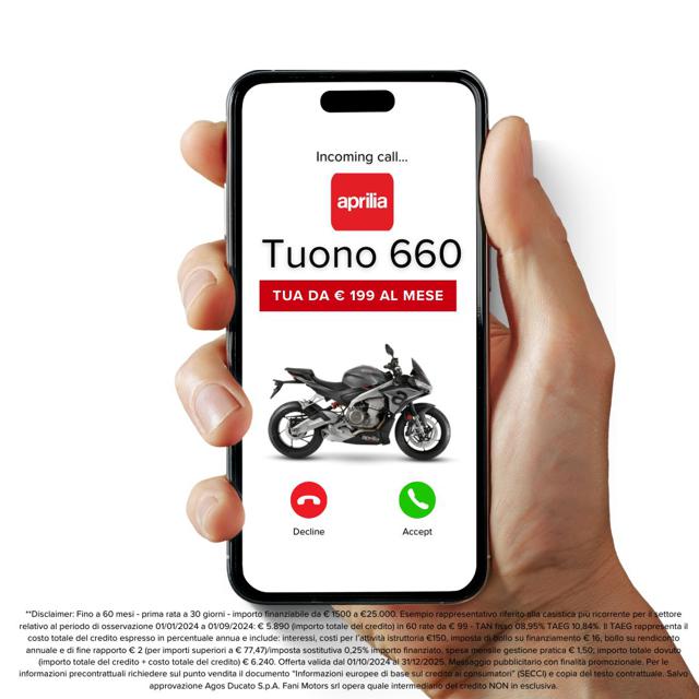 APRILIA Tuono 660 Factory Immagine 1