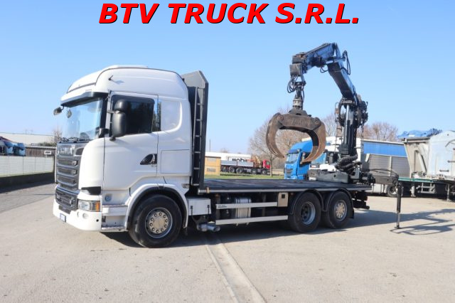 SCANIA R 580 CARICATORE PER TRONCHI Immagine 1