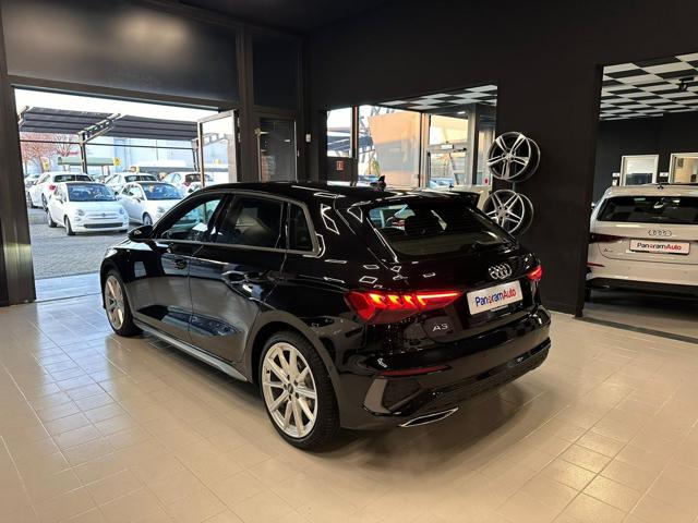 AUDI A3 SPB 35 TDI Stronic S line "18  CarPlay Nav/Led Immagine 4