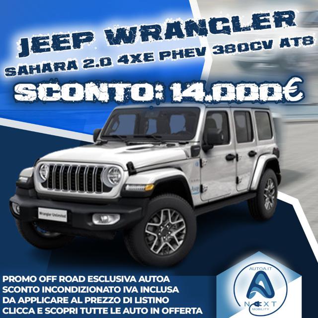 JEEP Wrangler Unlimited 2.0 Turbo Sahara Immagine 0