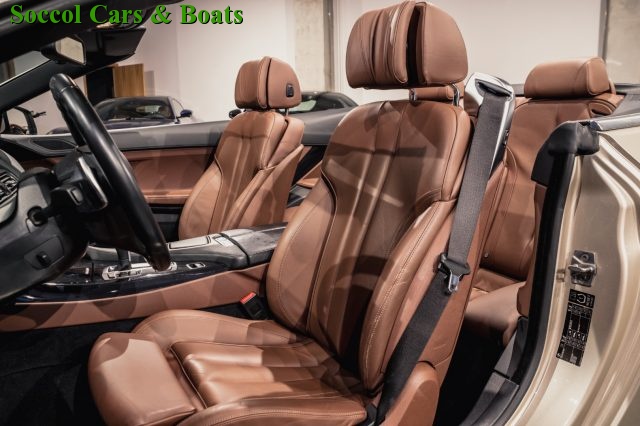 BMW 640 I CABRIO FUTURA*PELLE TOTALE NAP - foto 24