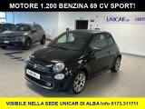 FIAT 500 1.200 BENZINA 69 CV SPORT CON SOLI 33.540 KM!
