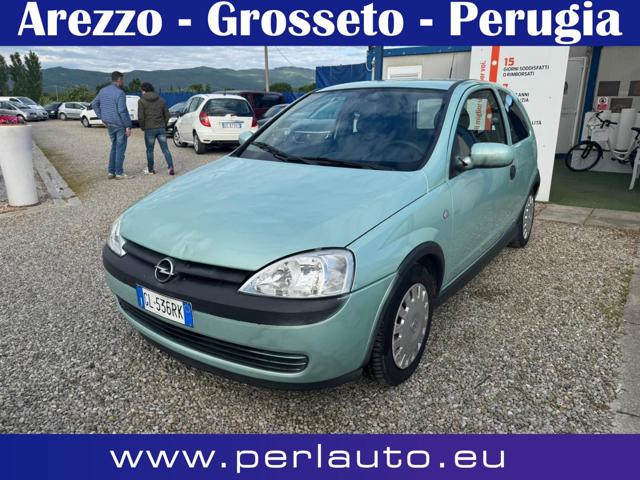 OPEL Corsa verde chiaro metallizzato