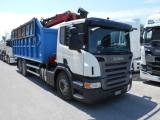 SCANIA P380 CASSONATO + GRU