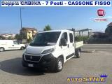 FIAT Ducato M-Jet CASSONE FISSO DOPPIA CABINA 7 POSTI